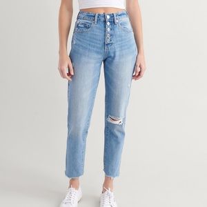 GARAGE Mom Jean in Mallorca Blue